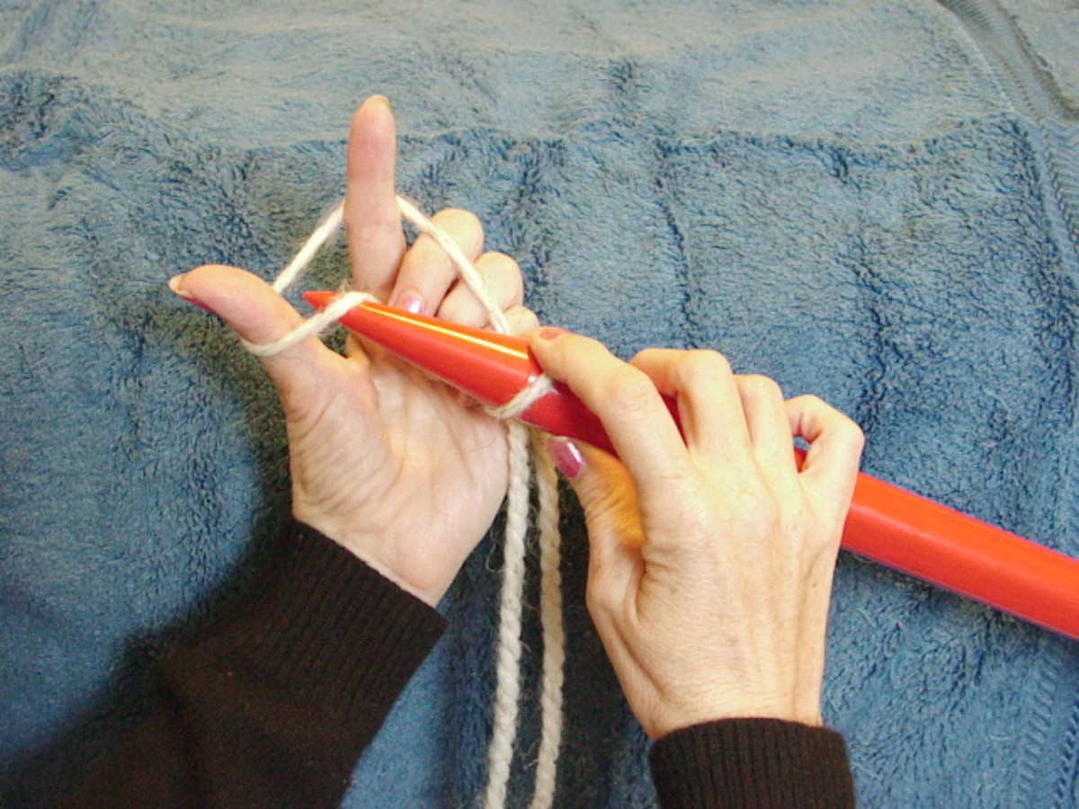 Knitting for Beginners; How To Cast On in Knitting