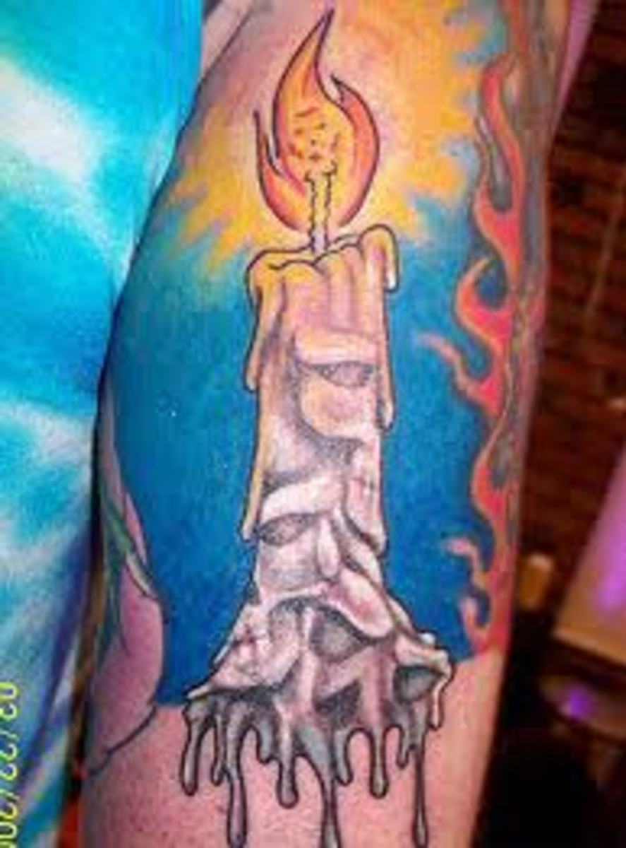 Candle Tattoos Meanings, Designs, and Ideas TatRing