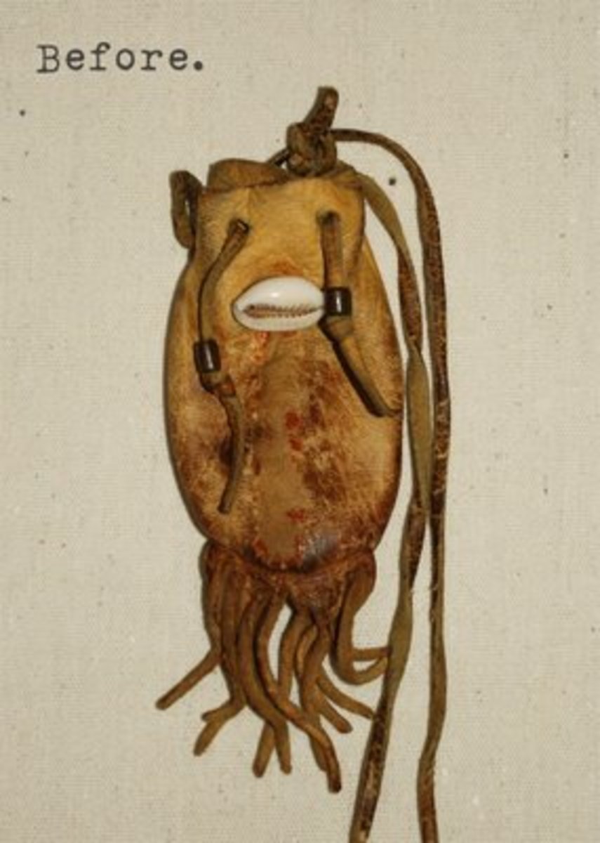 How to Make a Native American First Nations, Medicine Bag or Pouch to