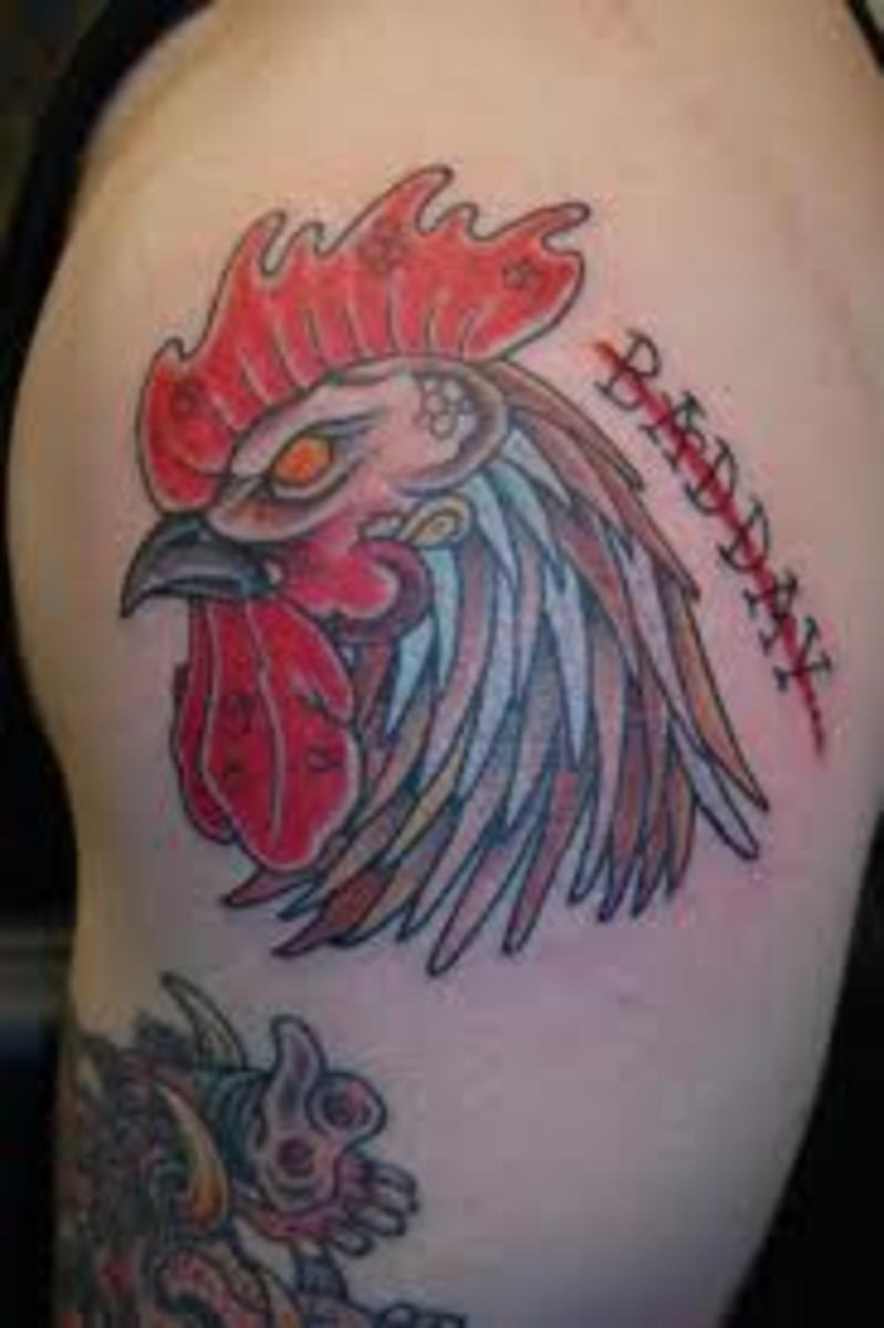 Rooster Tattoos And DesignsRooster Tattoo Meanings And