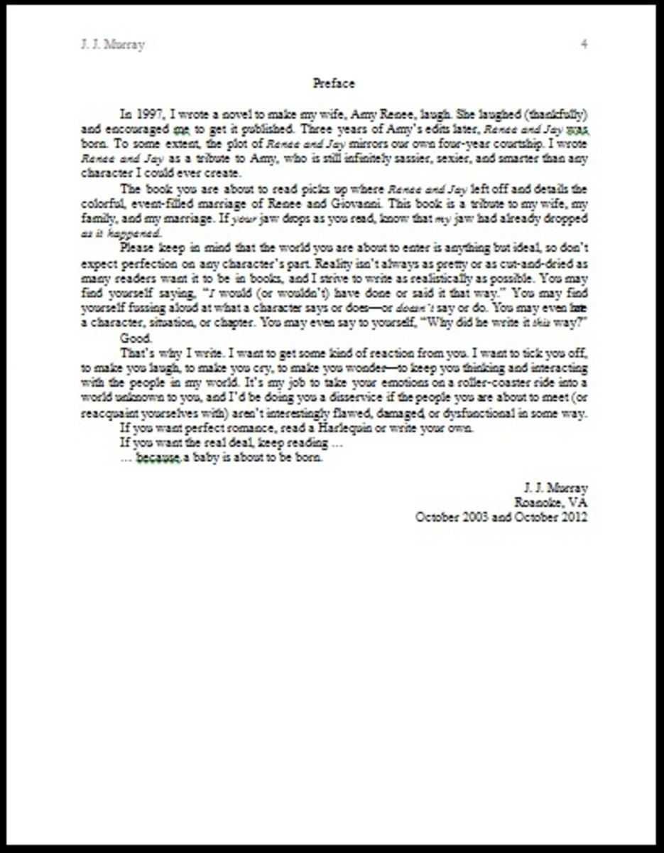 How to Write the Preface of a Book + Examples