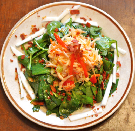 Turnip SlawRaw, Vegan, Delicious and Nutritious!