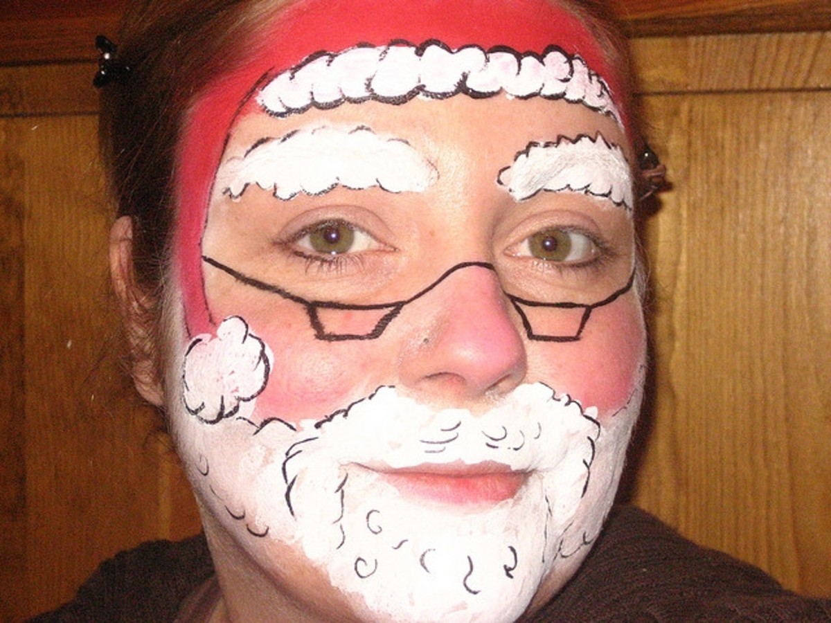 Santa Face Painting HubPages
