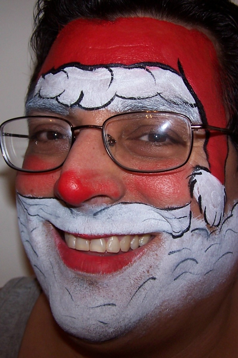 Santa Face Painting HubPages