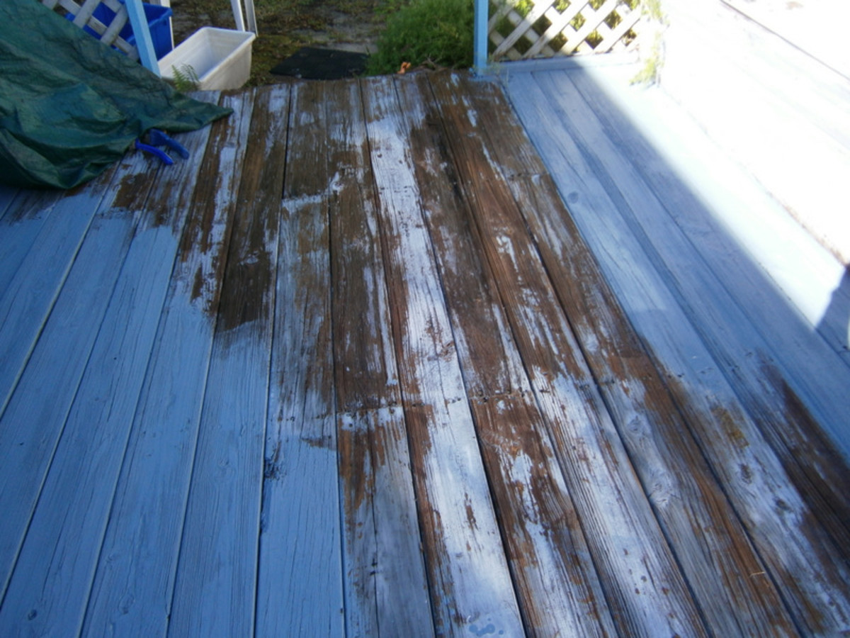 Can You Paint An Old Wood Deck at Pamela Jones blog
