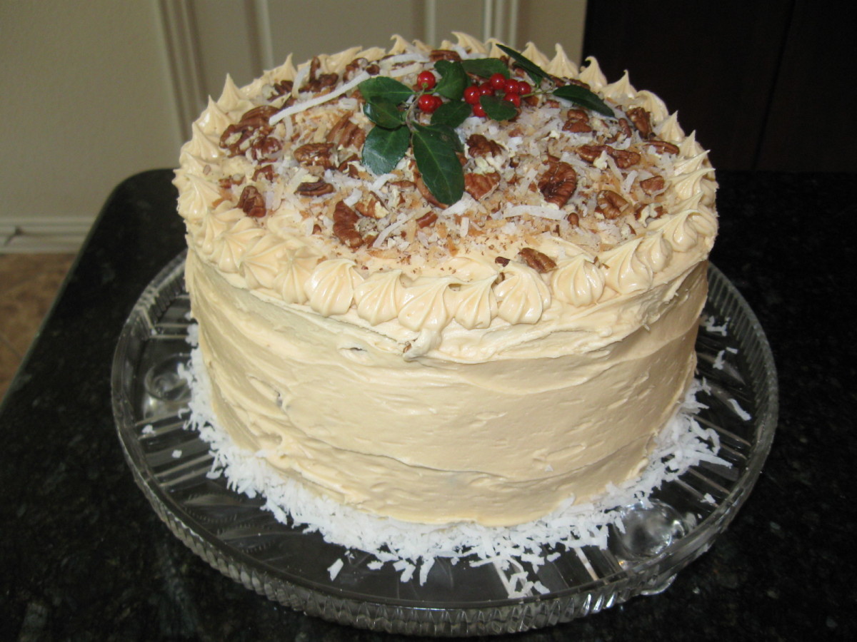 Texas Pecan Butterscotch Cake Recipe 2012 Texas Pecan Board Award Winning Recipe hubpages