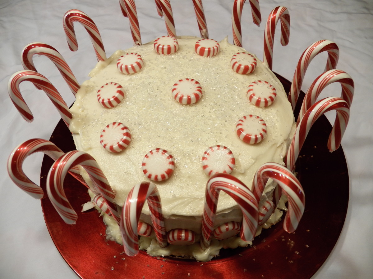 Candy Cane Cake and Party Ideas Delishably