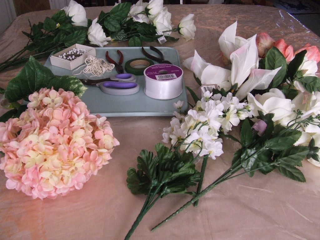 How To Make A Bridal Bouquet.