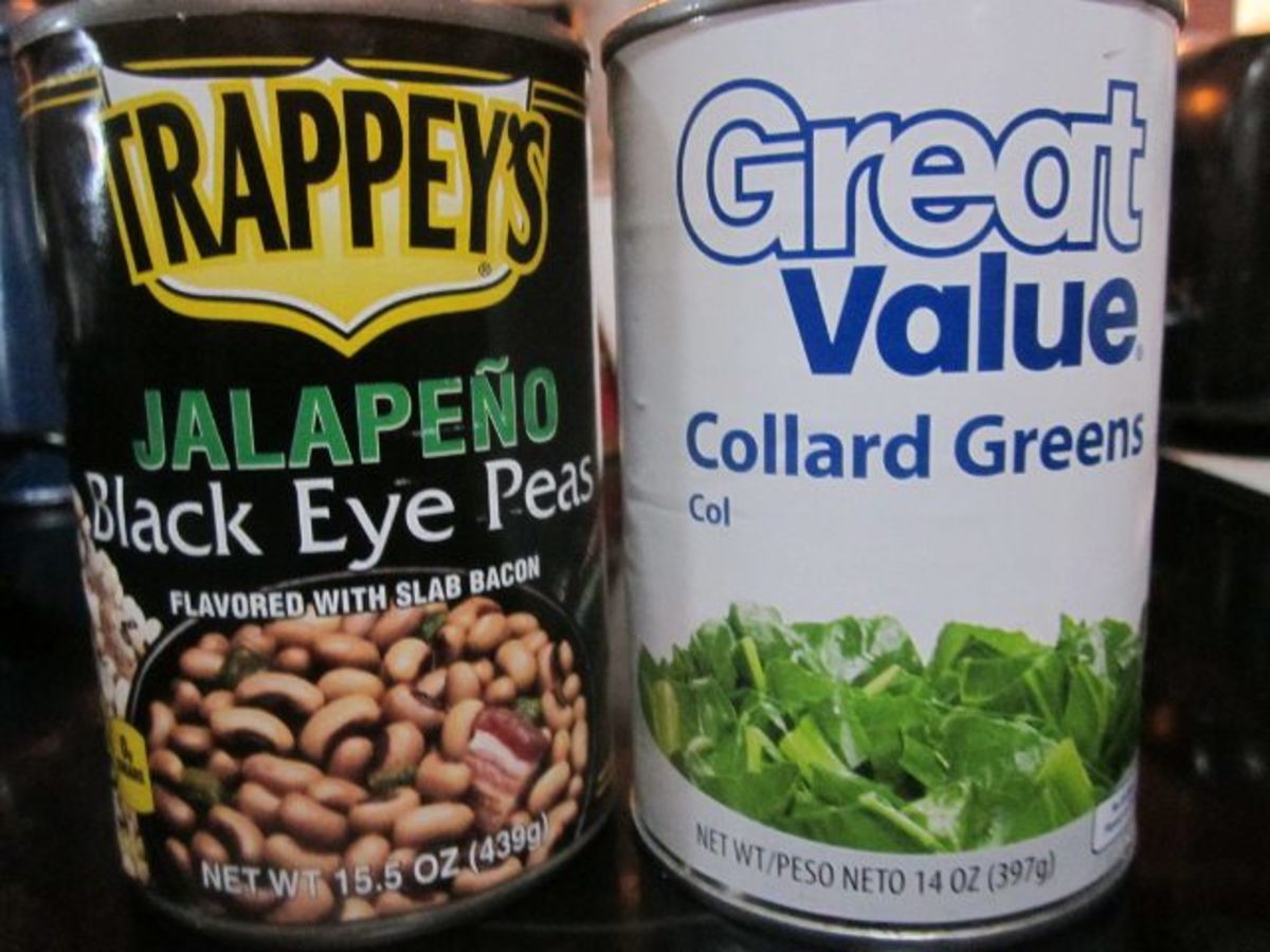 Collard Greens Black Eyed Peas Hog Jowl