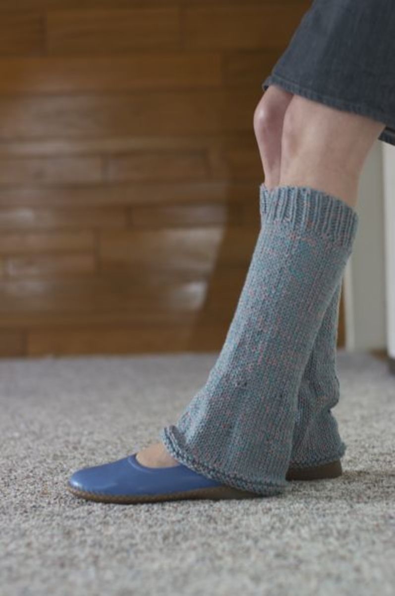 Free Knitting Patterns Leg Warmers HubPages