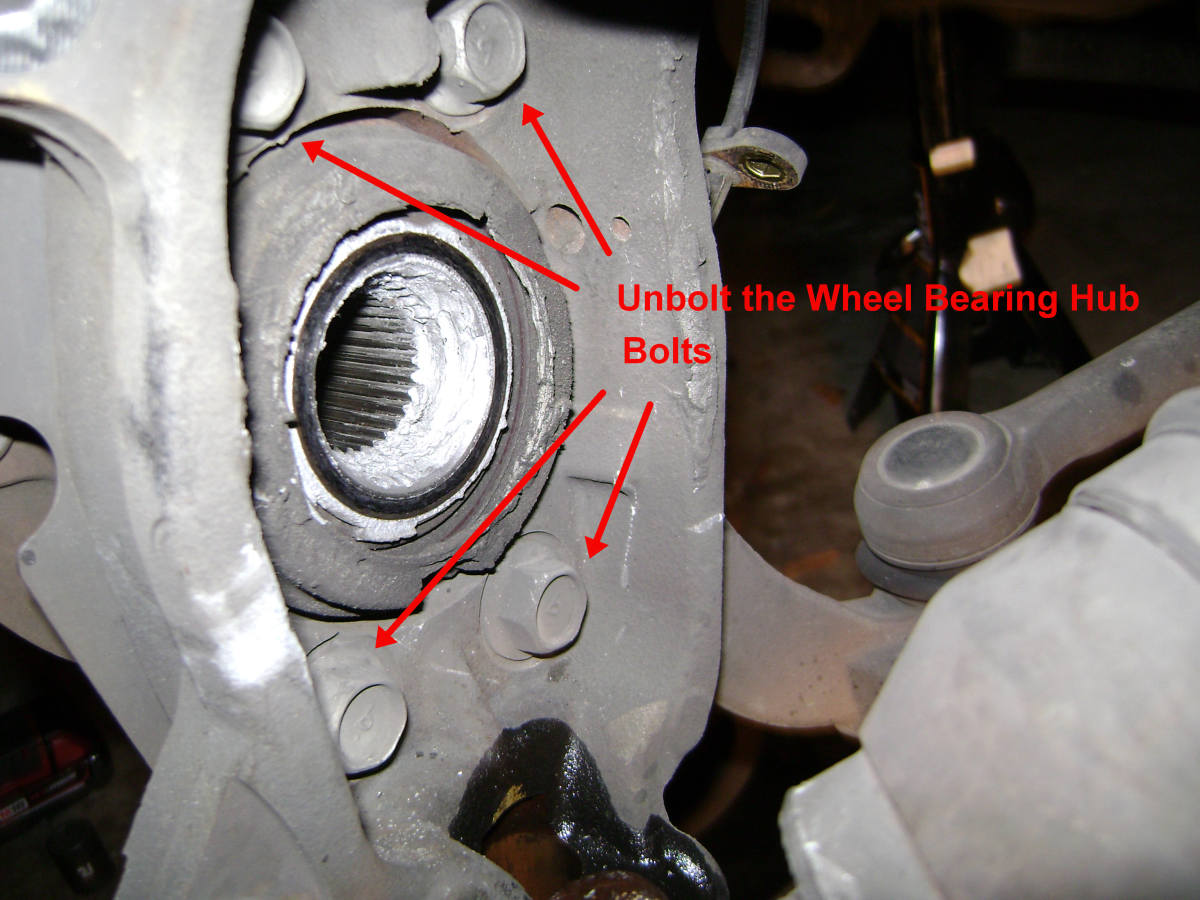 DIY Nissan Murano / Quest Front Wheel Bearing Hub Replacement AxleAddict