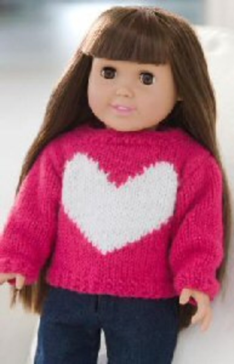 39 free knitting patterns tagged free doll knitting patterns