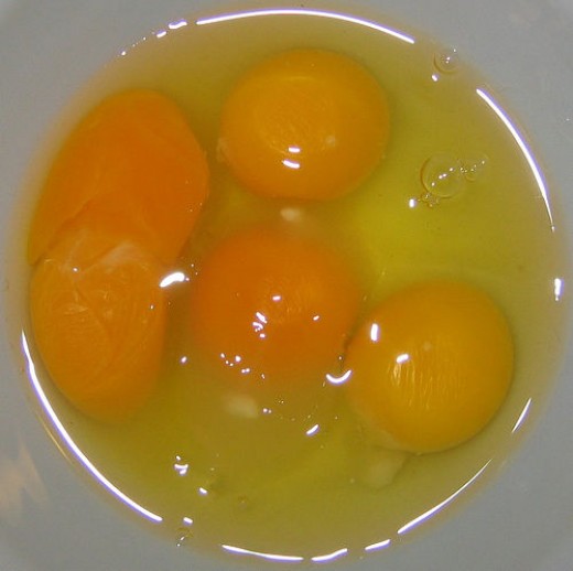 Acne and Blackheads Treatment and Healthy Skin with Egg Yolk Facial