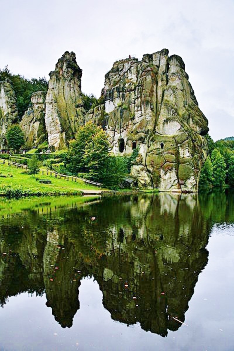 Externsteine Germany's Sacred Stone Formation HubPages