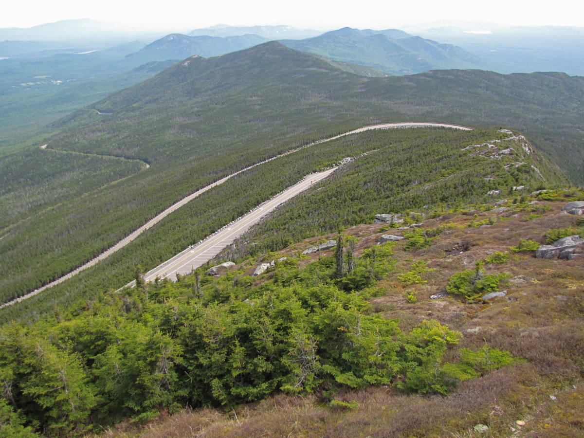 Driving the Veterans Memorial Highway to the Top of Whiteface Mountain