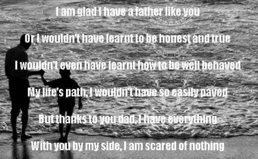 ThankYou Messages for Dad Poems and Quotes to Write on a