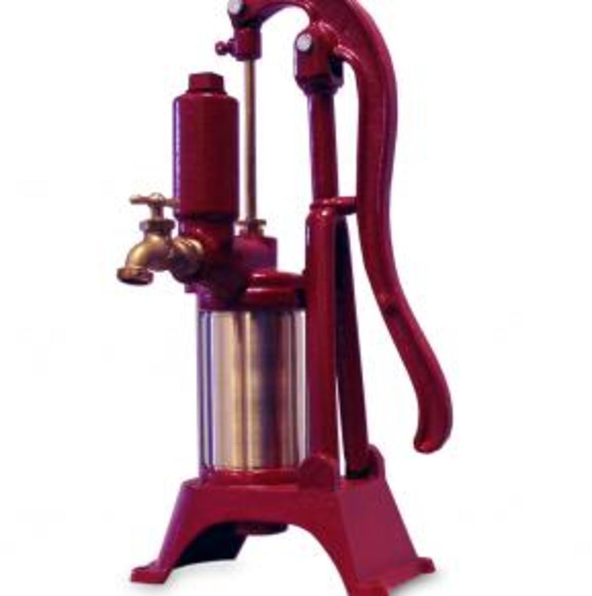 Hand Pump Water Well Pitcher Deep Well Pumps History New