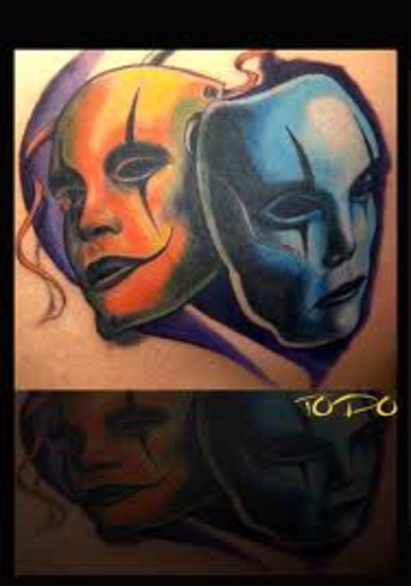 Mask Tattoo Designs Ideas and Meanings (With Pictures) TatRing
