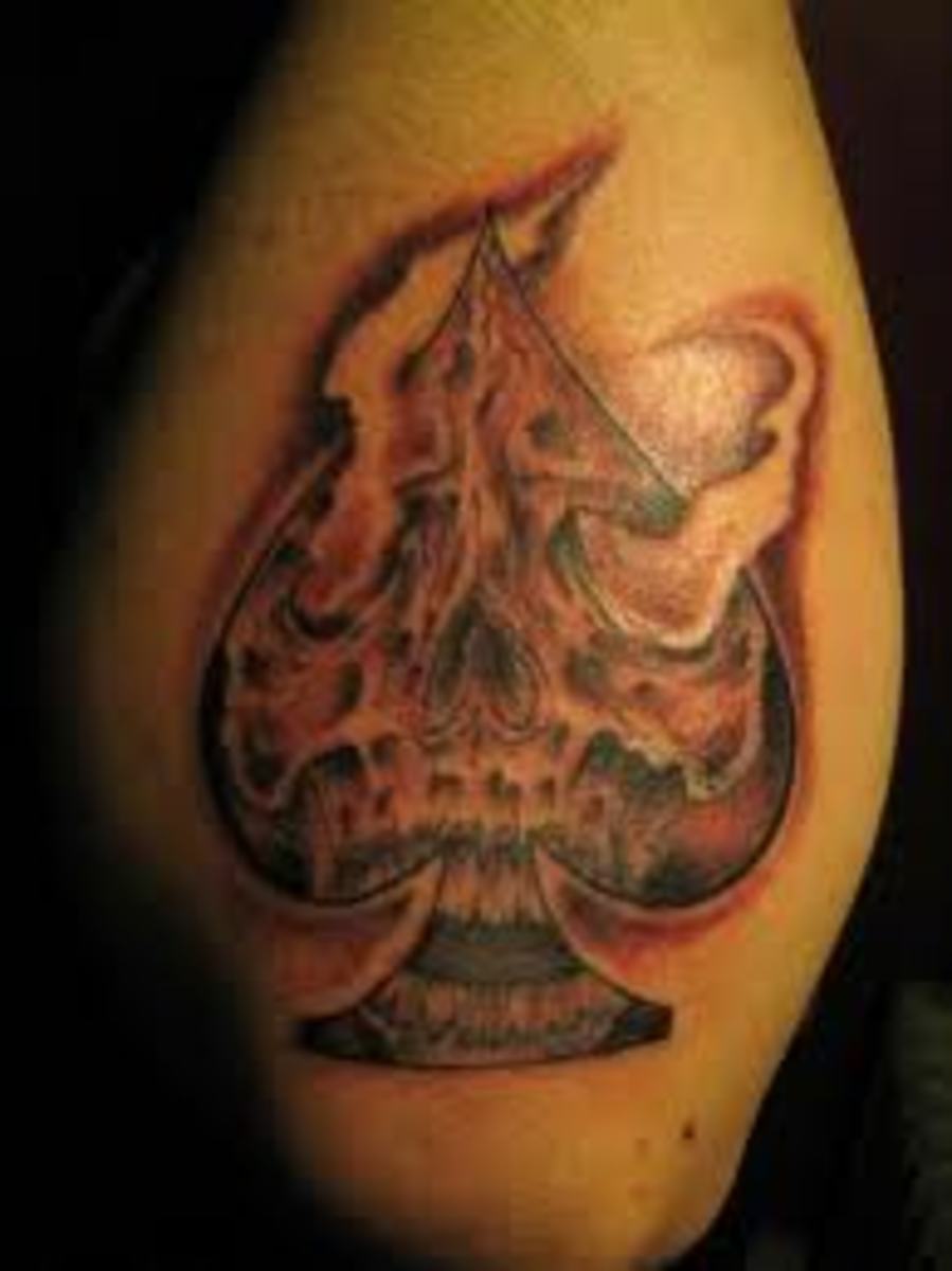 Spade and Ace of Spade Tattoos Meanings, Designs, and Ideas TatRing