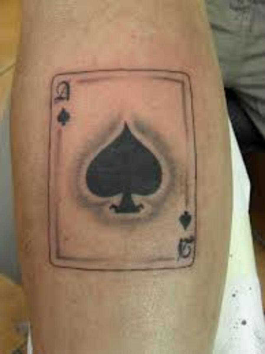 Spade and Ace of Spade Tattoos Meanings, Designs, and Ideas TatRing