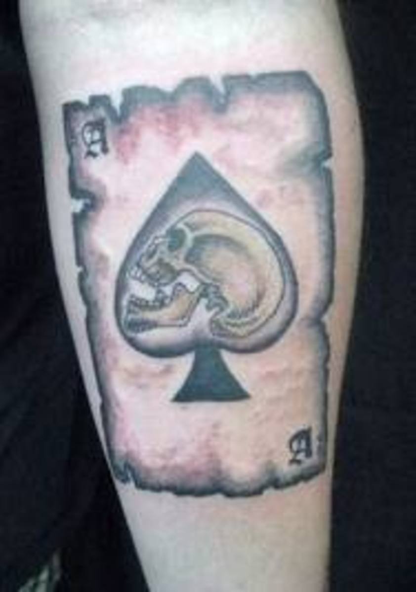Spade and Ace of Spade Tattoos Meanings, Designs, and