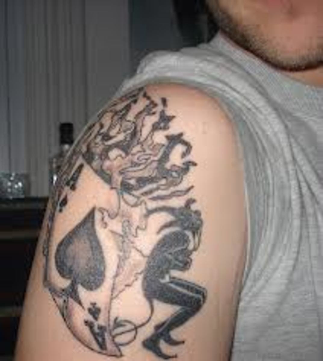 Spade and Ace of Spade Tattoos Meanings, Designs, and