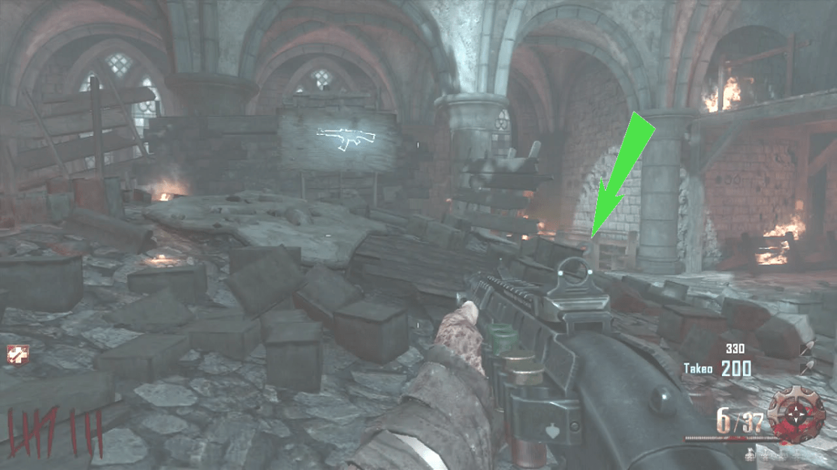 Staff of Fire in Origins Call of Duty Black Ops 2, Zombies LevelSkip
