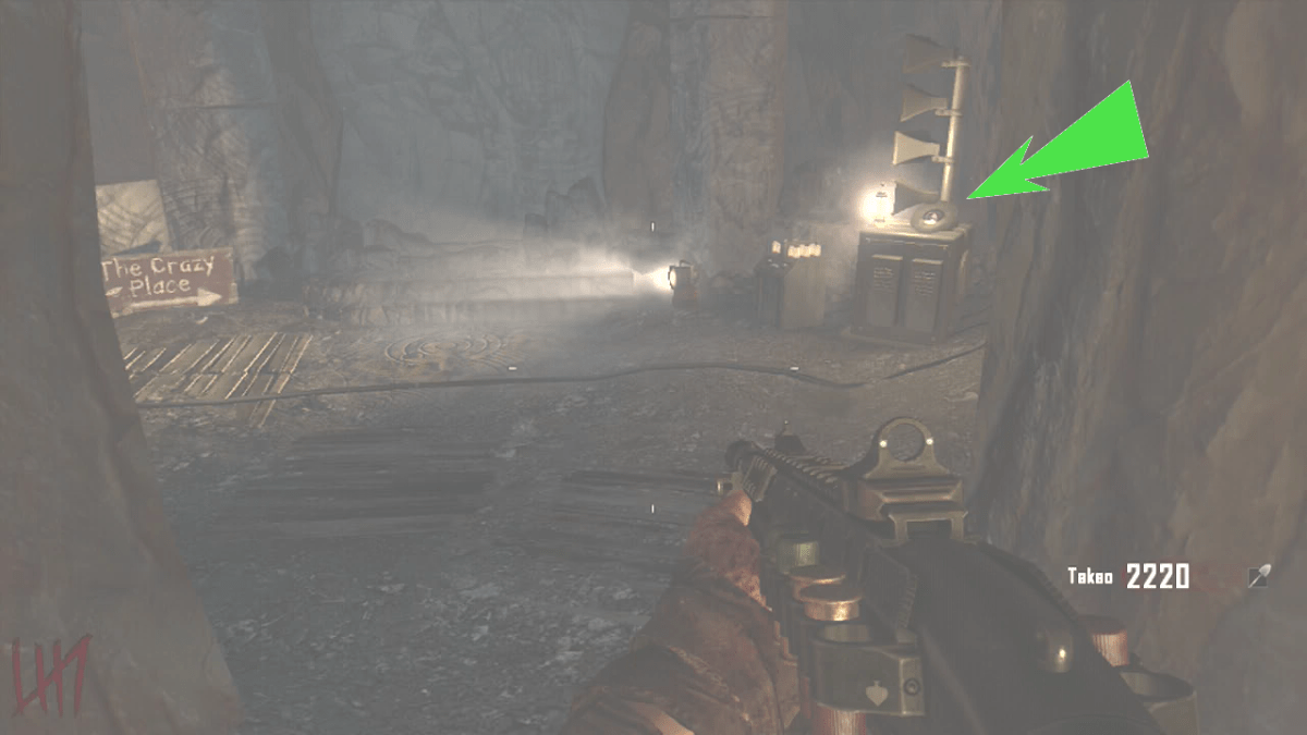 Staff of Lightning in Origins Call of Duty Black Ops 2, Zombies