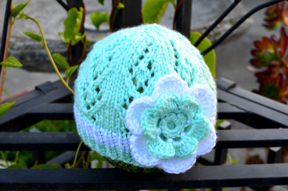 Easy and Basic Baby Hat! Free Knitting Pattern with How to Knit Stepby