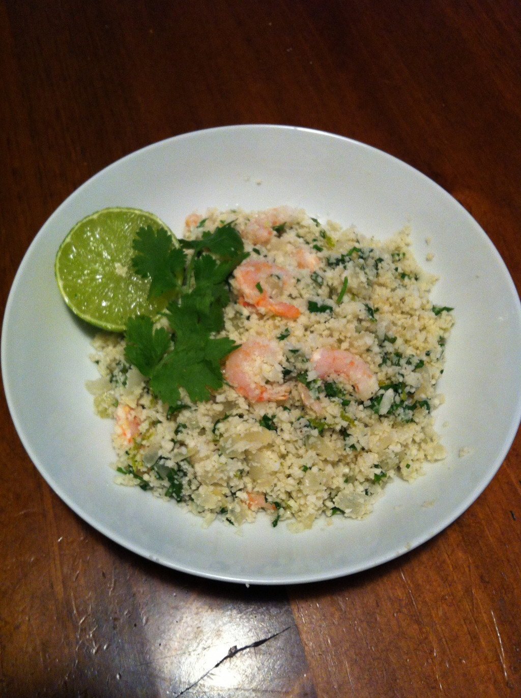 Cauliflower Rice. The Ultimate Diet Food.