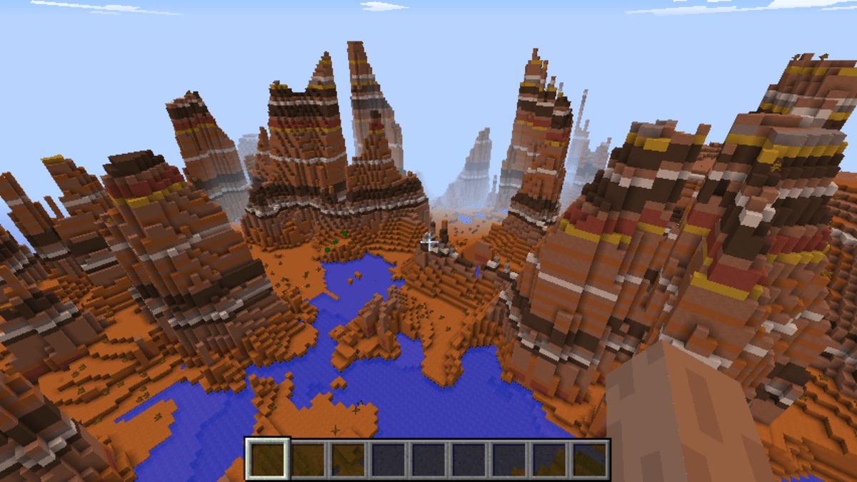Minecraft Mesa biome seed list 1.7.10 1.8.1(videos) hubpages