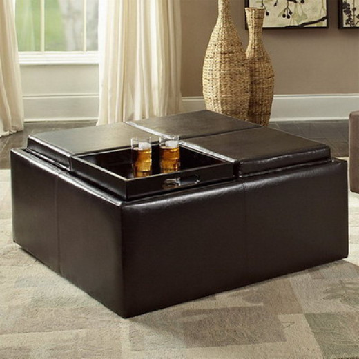 Best Leather Ottoman Coffee Tables 2014 hubpages