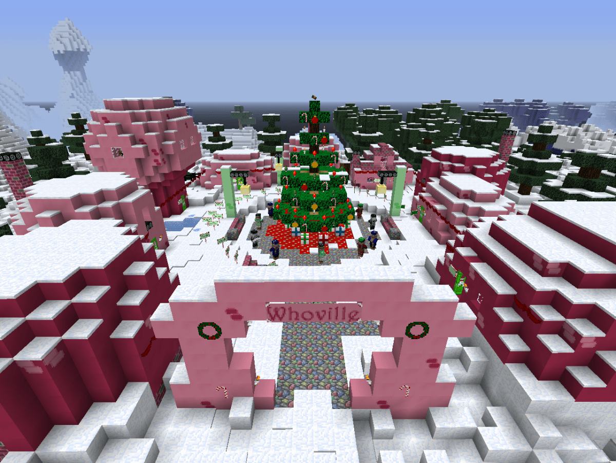 Top 5 ChristmasThemed Minecraft Maps LevelSkip