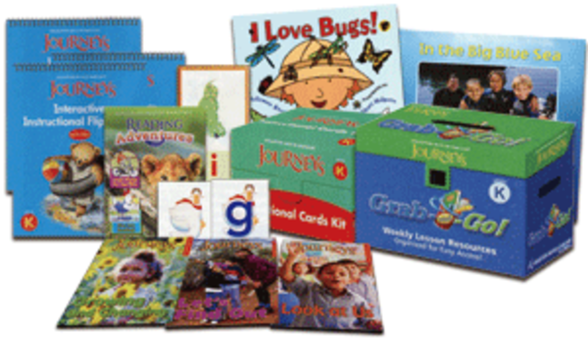 A Kindergarten Teacher's Review of Houghton Mifflin Harcourt's Journeys