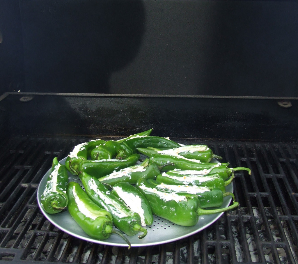 How To Make Stuffed Anaheim Grilled Peppers (Grub With Hub)