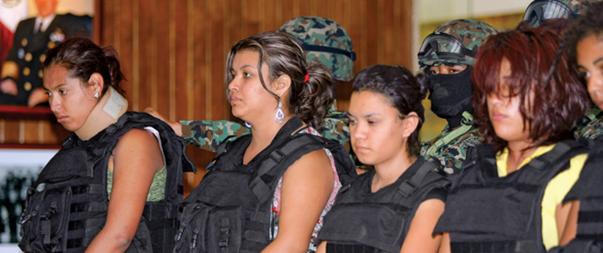 Women Street Gangs In Mexico as Drug Lords use Female