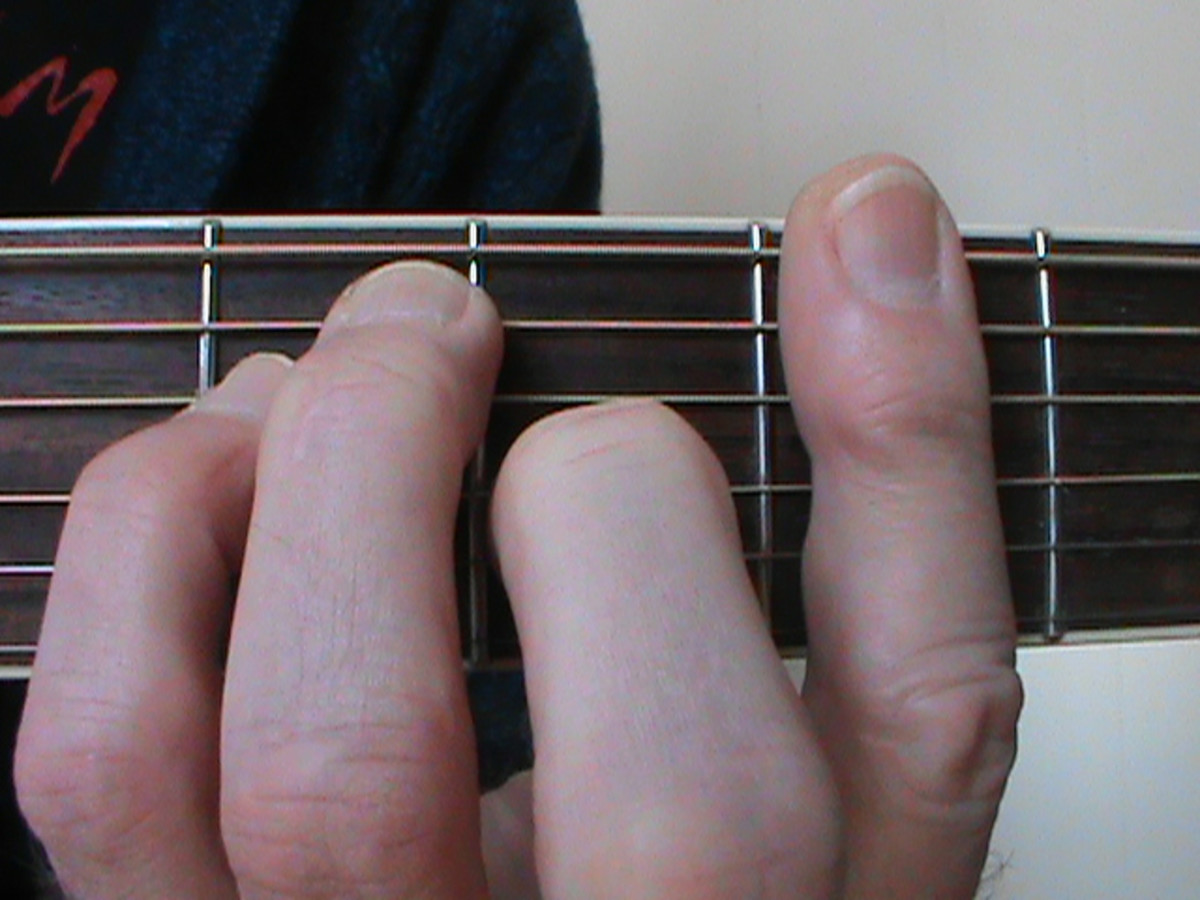 Guitar Lessons • How To Play Barre Chords • Printable Charts, Root 5