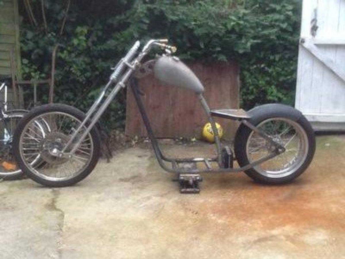 How to Build a Chopper Frame AxleAddict