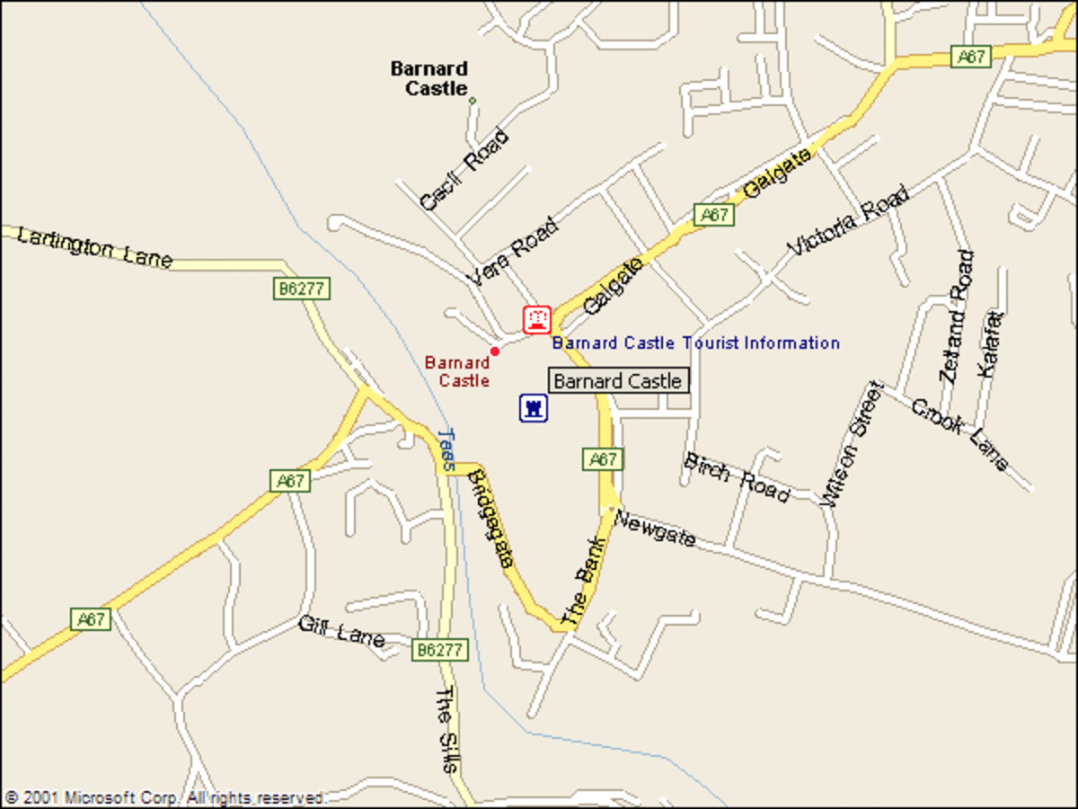 Travel North 3 Follow the Tees Upriver From the Tees Bay to a