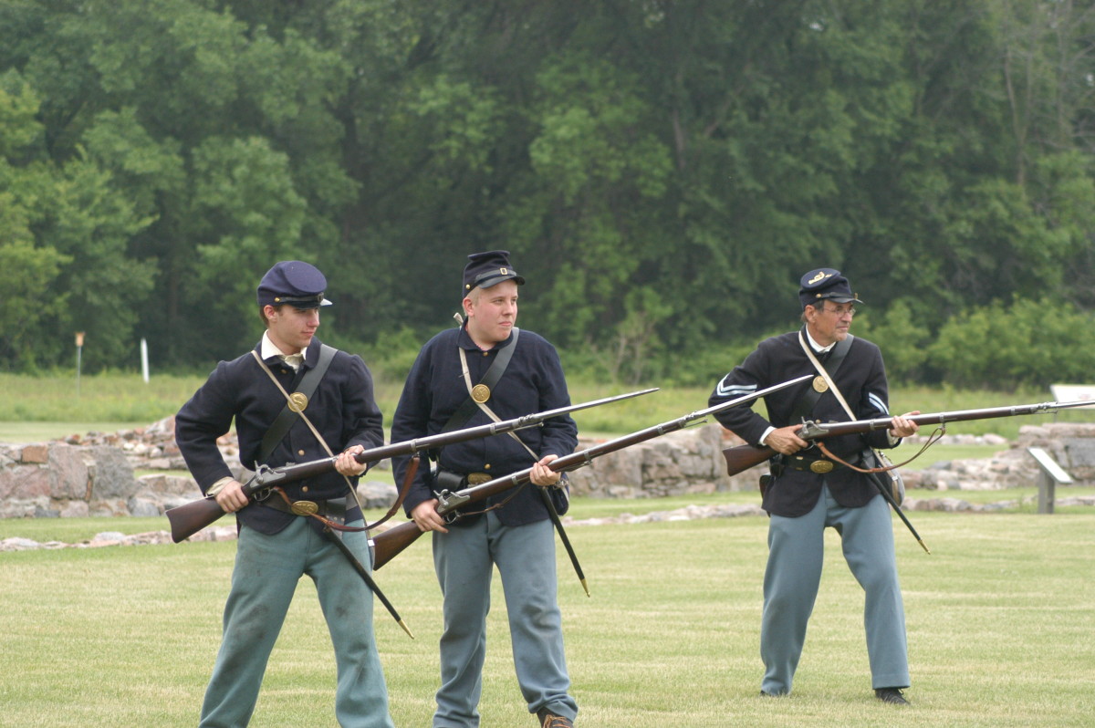 American Civil War Life Union Infantryman Drills 4 Drill