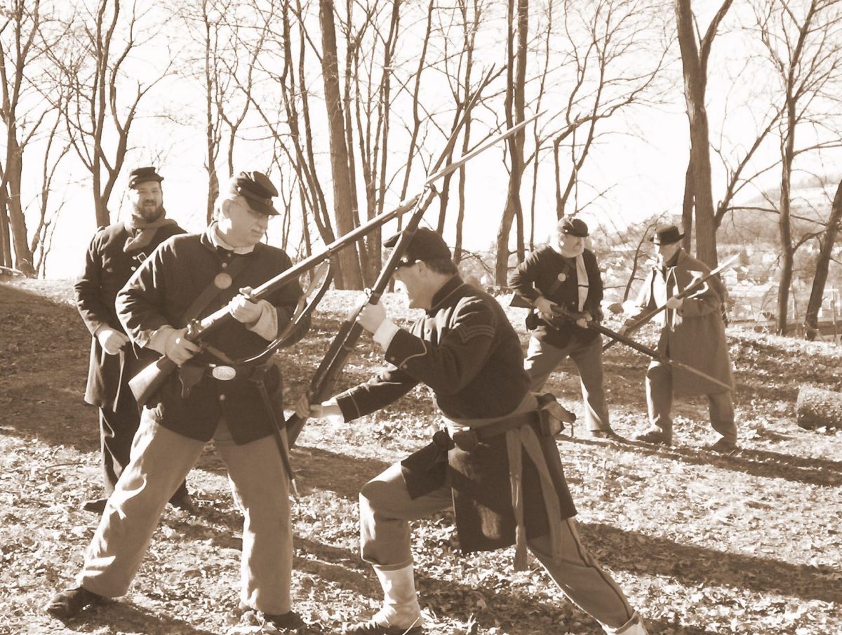 American Civil War Life Union Infantryman Drills 4 Drill