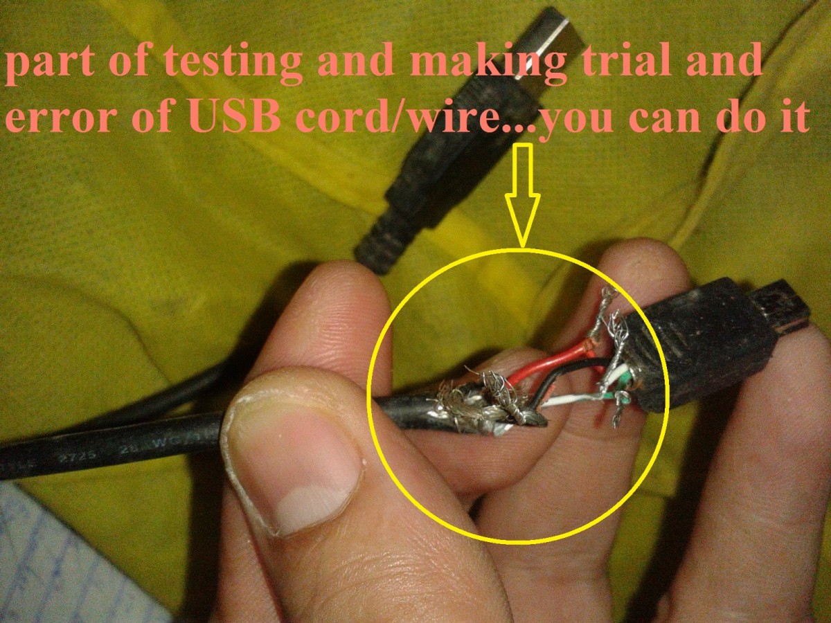 USB Wire Color Code Slicing From Common USB Type A Cable HubPages