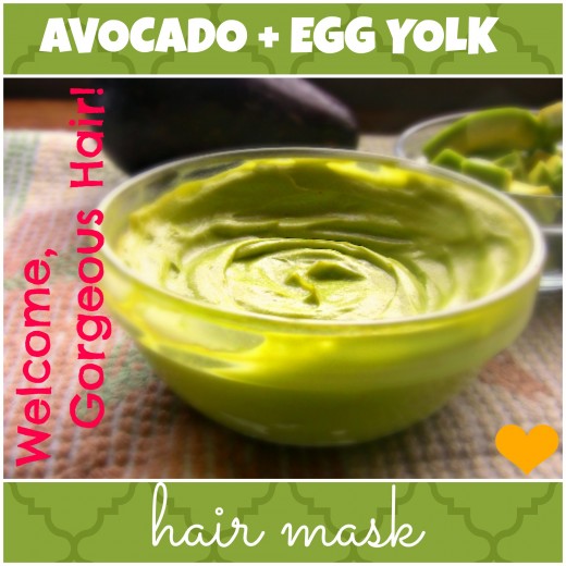 Avocado Egg Yolk Hair Mask for Volume, Growth, and Conditioning Bellatory