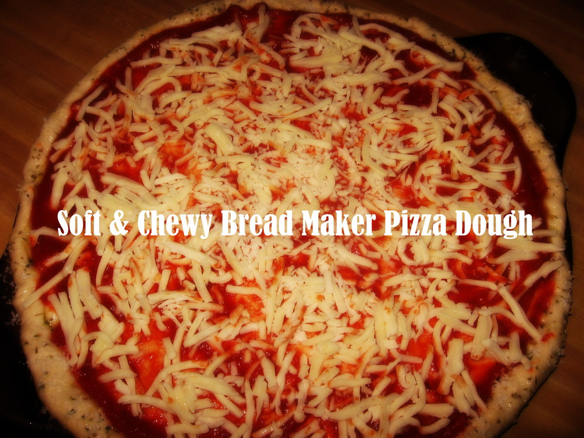 Make the Perfect BreadMaker Dough for Pizzas, Calzones, or Stromboli