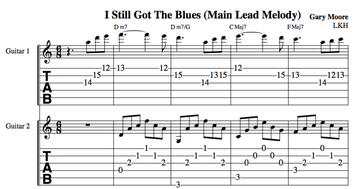 Blues Guitar Lesson • Gary Moore's "I've Still Got The Blues"• Standard