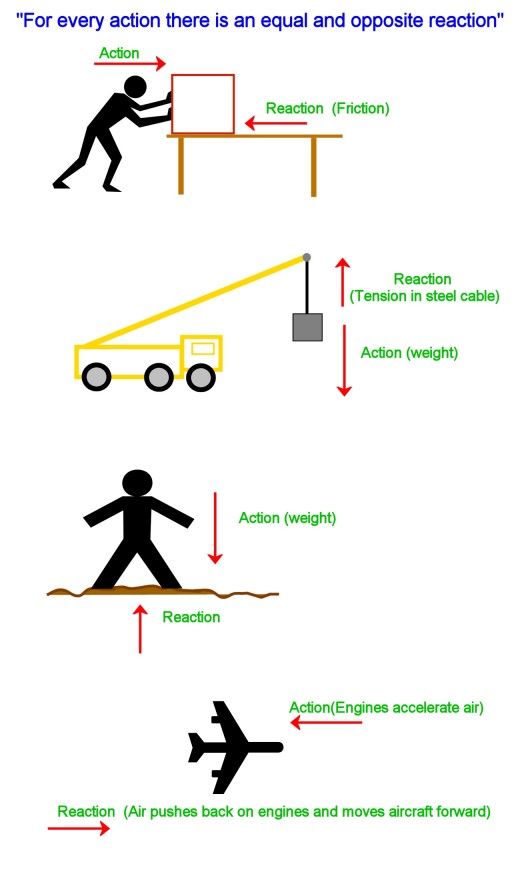 Force, Weight, Newtons, Velocity, Mass and Friction—Basic Principles of