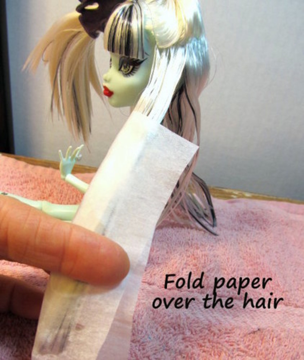 Learn to Boil Perm and Curl Your Barbie or Monster High Doll's Hair
