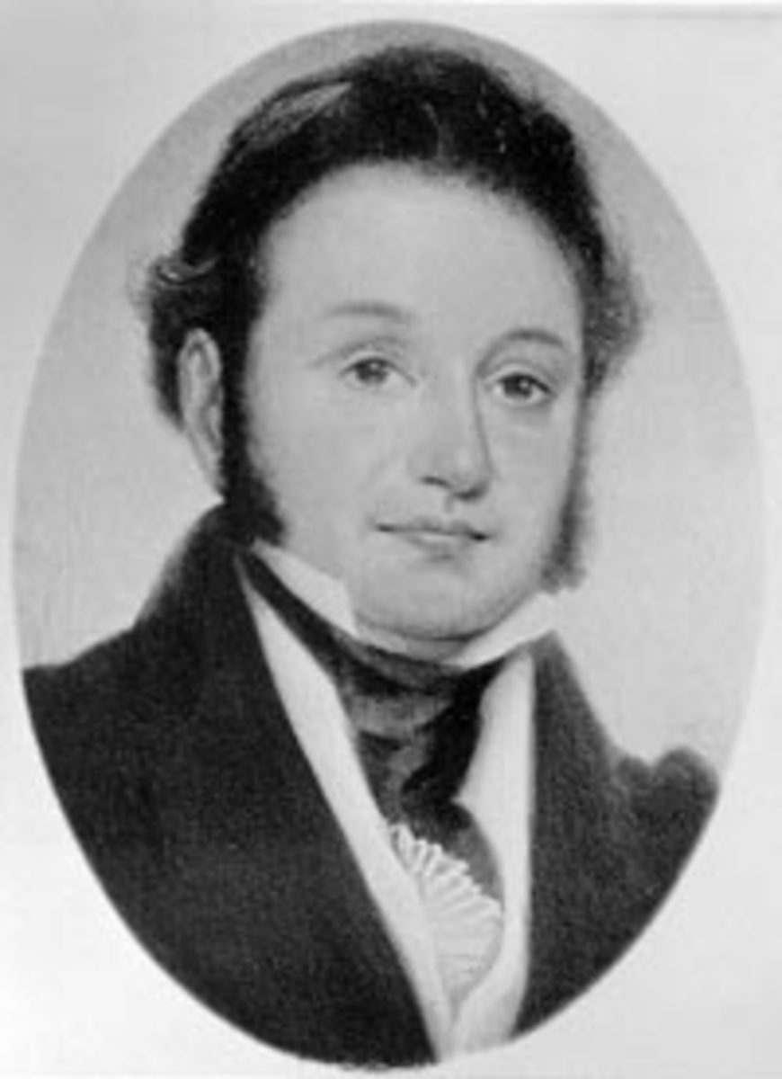 Early Texas Heroes Lorenzo de Zavala, Vice President of the Republic