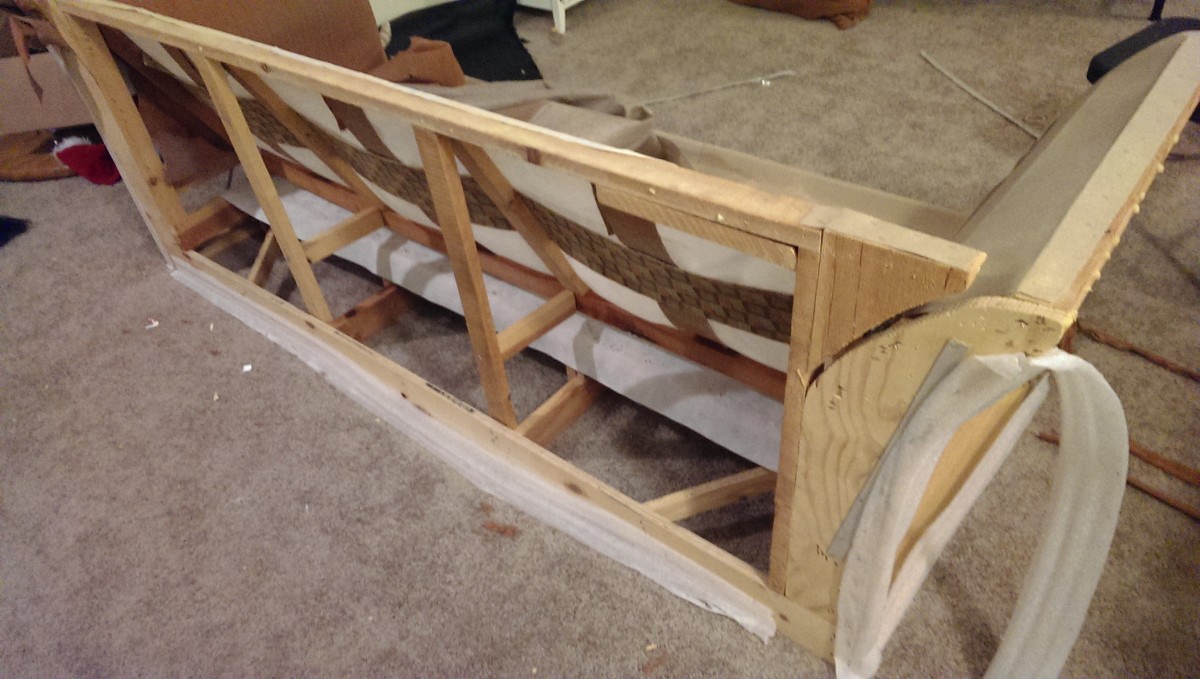 A Beginner's Guide to Reupholstering a Couch Dengarden