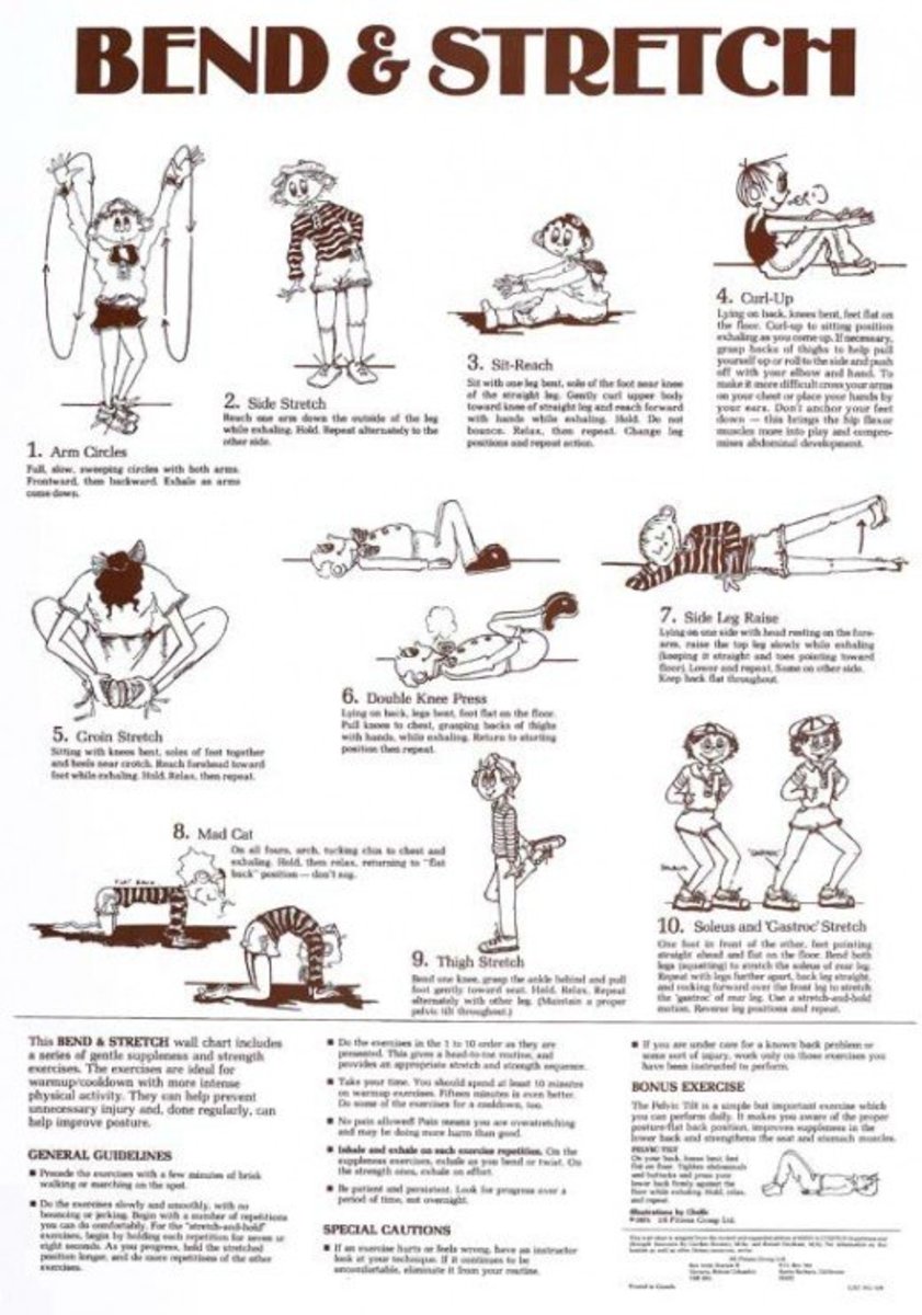 The Benefits of Stretching at Work (Posters Included) CalorieBee